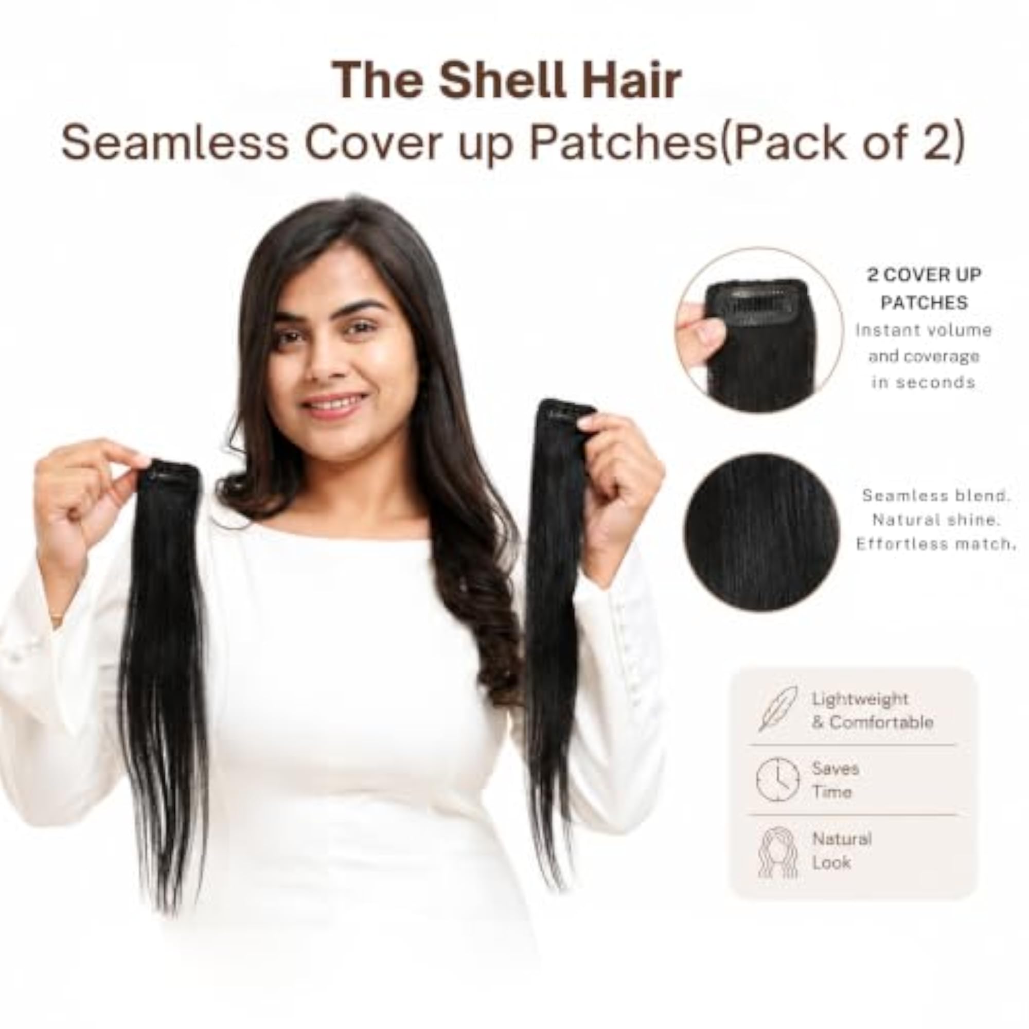 Seamless Cover Up Patch for Women, Pack of 2